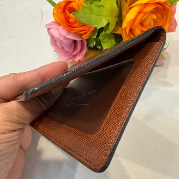Authentic Louis Vuitton Brown Monogram Card Holder - Picture 4 of 11